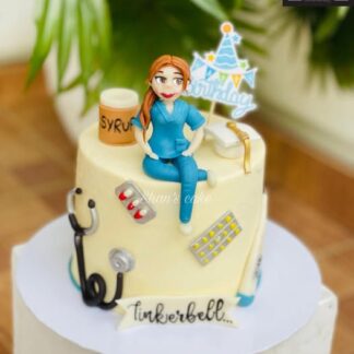Nurse Birthday Cake